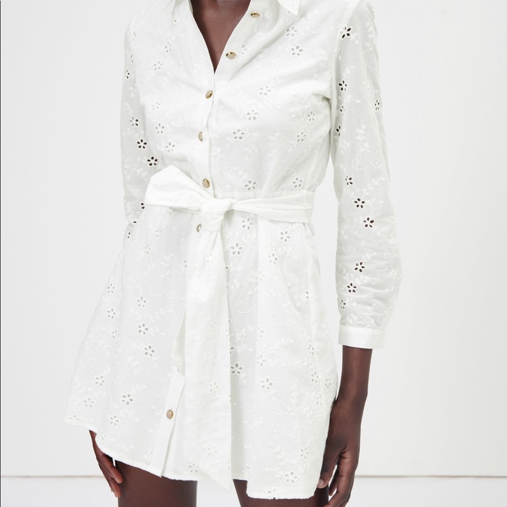 White Lace Zara dress